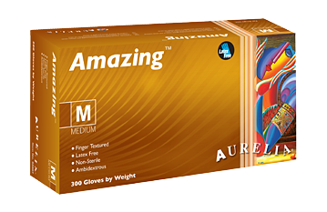 Aurelia Amazing nitrile powder free gloves